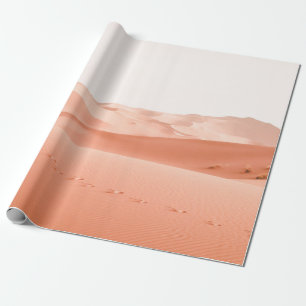 LANDSCAPE-FOTOGRAFIE VON DESSERT GESCHENKPAPIER