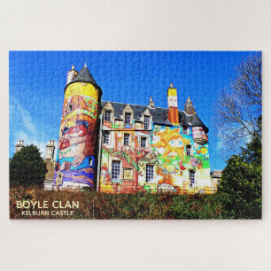 Landscape Kelburn Castle Scotland Boyle Clan