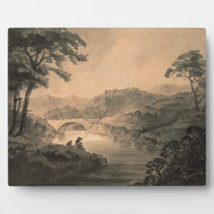 Landscape (pen & ink wash) fotoplatte