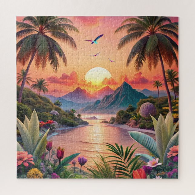 Landscape Tropical Beach (Vertikal)