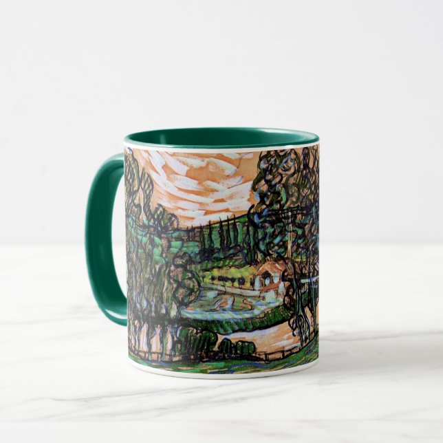 Landscape with Bridge Across the Oise Tasse (Vorderseite Links)