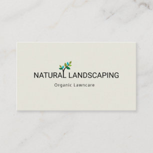 Landscaper Landscaping Green Blätter Pflanze Visitenkarte