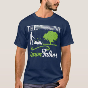 Landscaper Vater Gardener Lawn Mower Vater Geschen T-Shirt