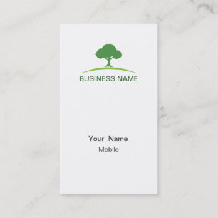 Landscaping Business Card Visitenkarte
