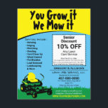 Landscaping Gras Schneiden Flyer<br><div class="desc">Mit diesen Postkarten-Vorlagen können Sie Ihr Grasschneiden oder Landschaftsbau-Rasen-Pflegeunternehmen effizienter fördern und vermarkten. Ersetzen Sie die Informationen einfach durch Ihre Informationen. Fügen Sie ein Logo für bessere Branding und voila! Potenzielle Kunden werden beeindruckt sein. Siehe Entsprechende Visitenkarten.</div>