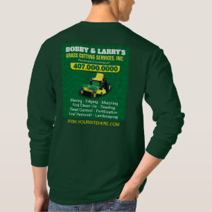 Landscaping Rasenmäher für die Grasschneiden T-Shirt