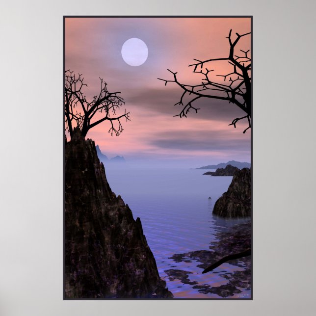 Landschaft 12-218-4 poster (Vorne)