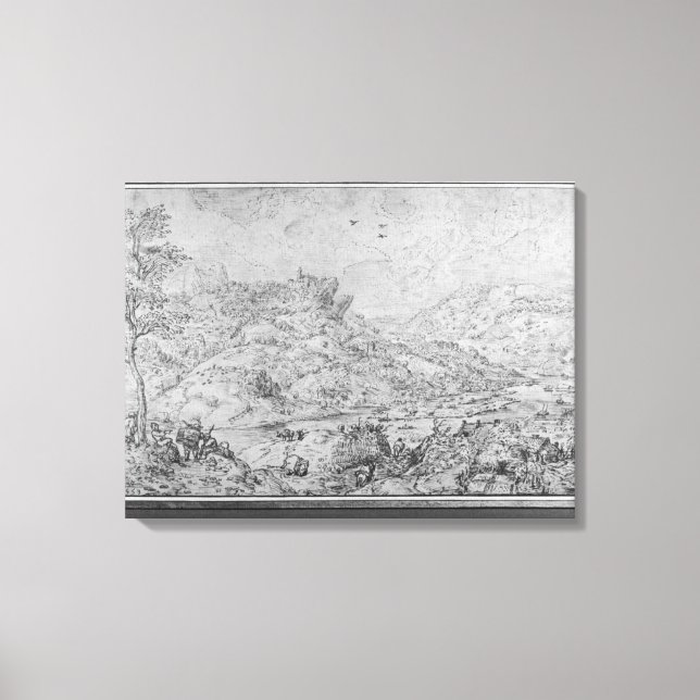 Landschaft, 1553 leinwanddruck (Vorderseite)
