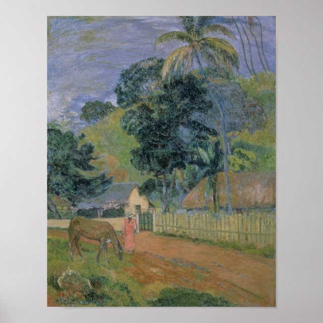 Landschaft, 1899 poster (Vorne)