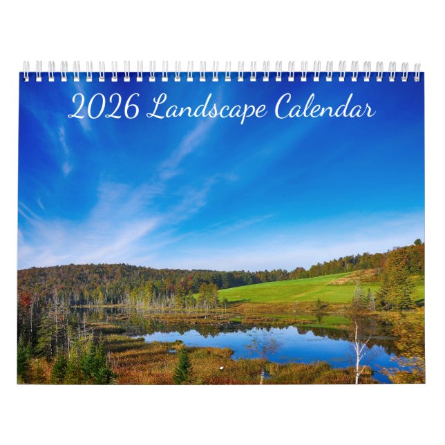 Landschaft 2026 - Kalender (Titelbild)