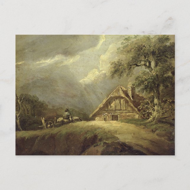 Landschaft 3 postkarte (Vorderseite)