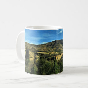 Landschaft am Fluss Snake, Oregon Kaffeetasse