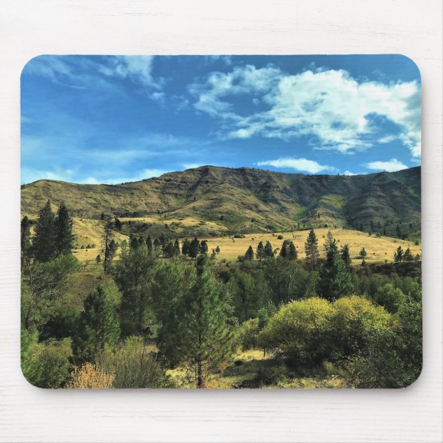 Landschaft am Fluss Snake, Oregon Mousepad (Vorne)