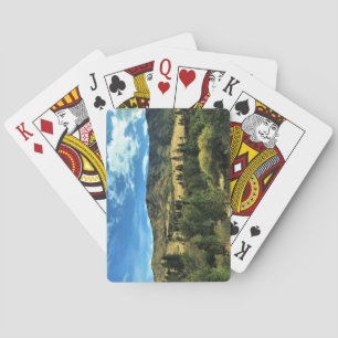 Landschaft am Fluss Snake, Oregon Spielkarten