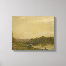 Landschaft am Oise, Charles-François Daubigny,