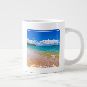 Landschaft an der Hanalei Bay Jumbo-Tasse