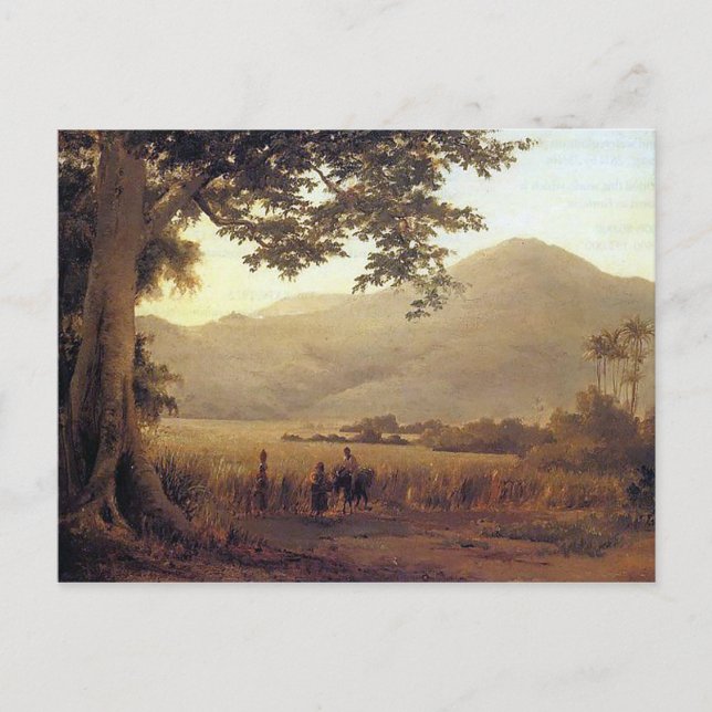 Landschaft Antilians von Camille Pissarro Postkarte (Vorderseite)