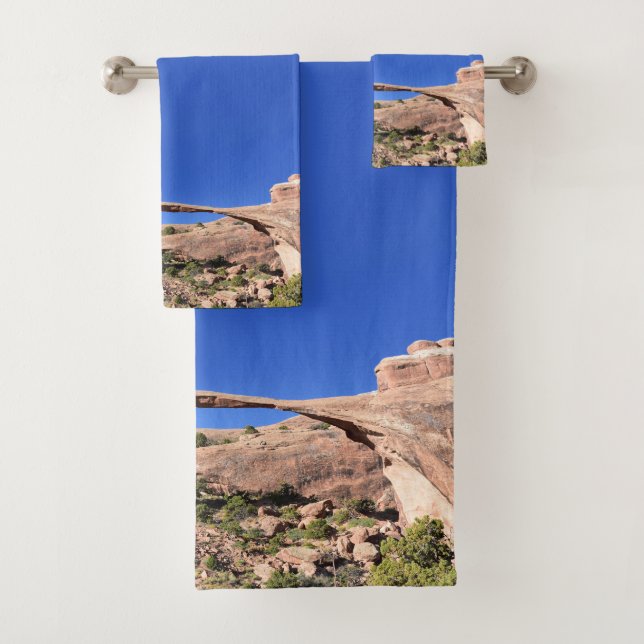 Landschaft Arch Moab Utah Badhandtuch Set (Insitu)