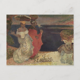Landschaft auf Martinique Postkarte