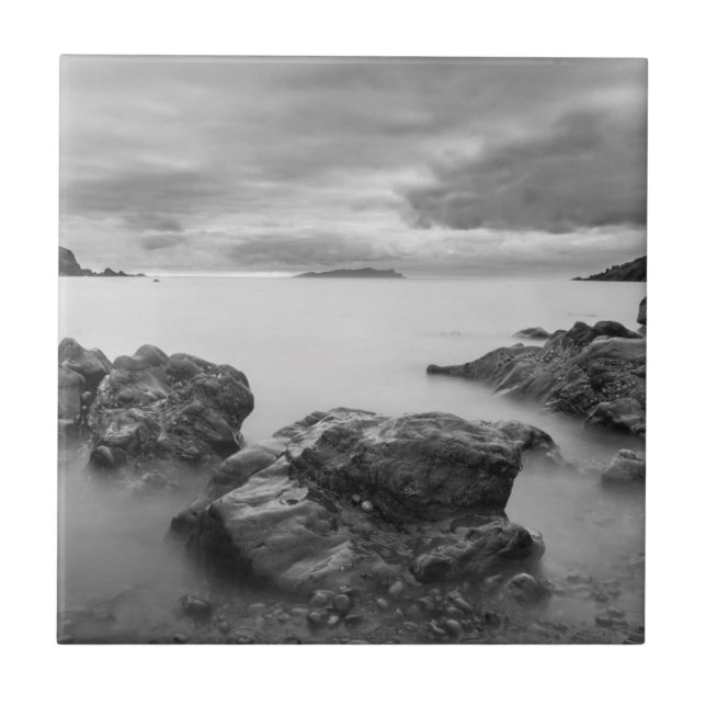 Landschaft auf West Shetland Fliese (Vorderseite)