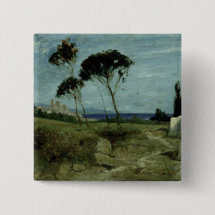 Landschaft bei Nettuno, 1887 Button