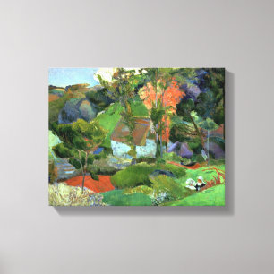 Landschaft bei Pont Aven, 1888 Leinwanddruck