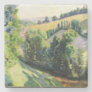 Landschaft bei Pontgibaud, c.1895 (Öl auf Steinuntersetzer