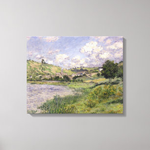 Landschaft Claude Monets  , Vetheuil, 1879 Leinwanddruck