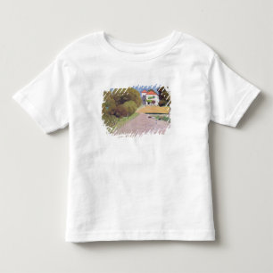Landschaft, das Haus mit roten Roof, 1924 Kleinkind T-shirt
