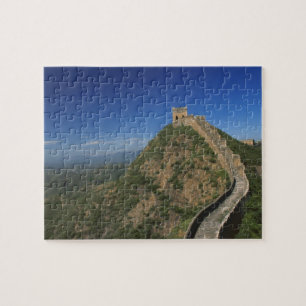 Landschaft der Chinesischen Mauer, China