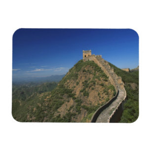 Landschaft der Chinesischen Mauer, China Magnet