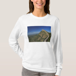 Landschaft der Chinesischen Mauer, China T-Shirt