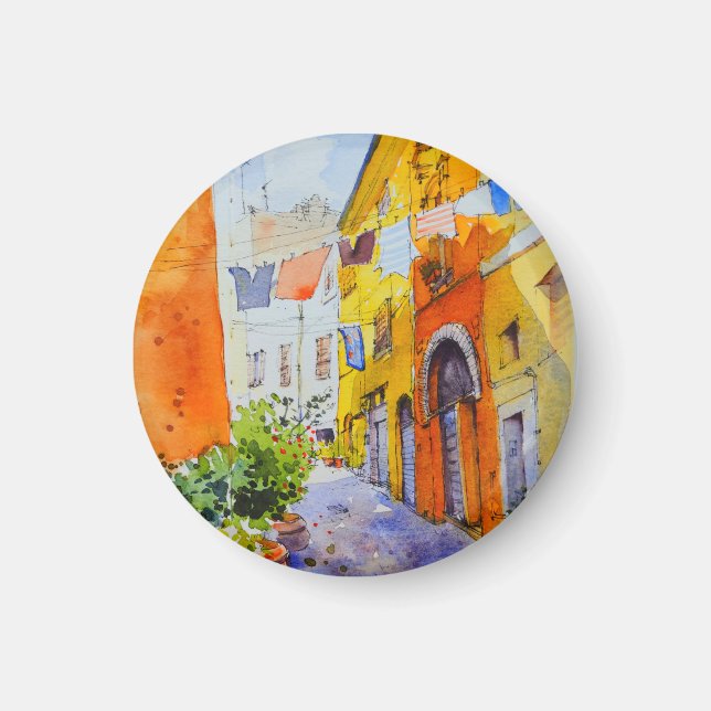 Landschaft der Gasse Magnet (Vorne)