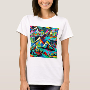 Landschaft der Gipfel T-Shirt