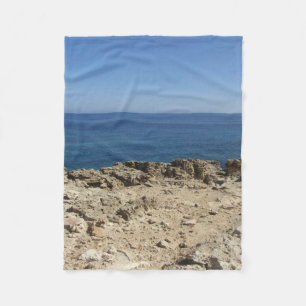 Landschaft der griechischen Inseln im Mittelmeer Fleecedecke