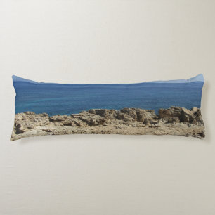 Landschaft der griechischen Inseln im Mittelmeer Seitenschläferkissen