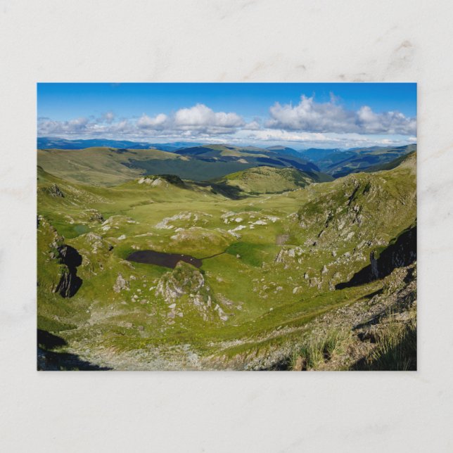 Landschaft der Karpaten Postkarte (Vorderseite)