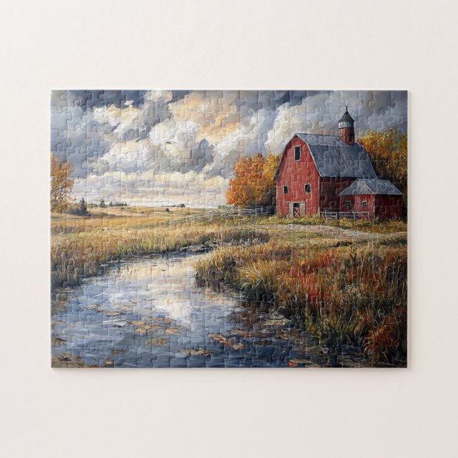 Landschaft der ländlichen Gegend (Horizontal)