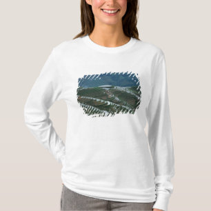 Landschaft der Reisterrassen im Gebirge, 2 T-Shirt