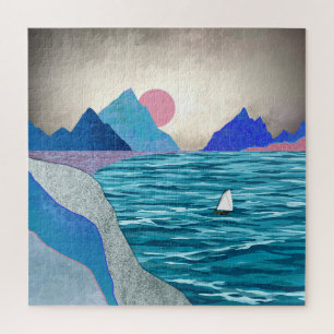 Landschaft der Sailboat Cove