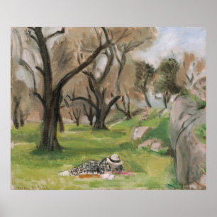 Landschaft der Südmatisse Poster