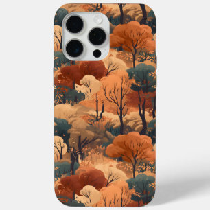 Landschaft des bebauten Herbstwaldes - Rustikales Case-Mate iPhone Hülle