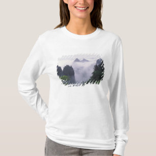 Landschaft des Berges Huangshan (Gelber Berg) in T-Shirt