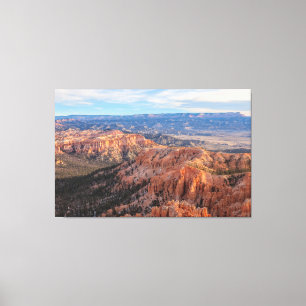 Landschaft des Bryce Canyon Nationalparks Leinwanddruck