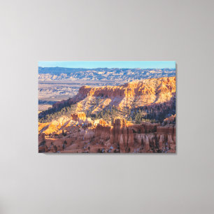 Landschaft des Bryce Canyon Nationalparks Leinwanddruck