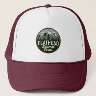 Landschaft des Flathead National Forest im Gebirge Truckerkappe