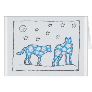 LANDSCHAFT DES HIMMEL-WOLF-ZWEI durch Ruth I.
