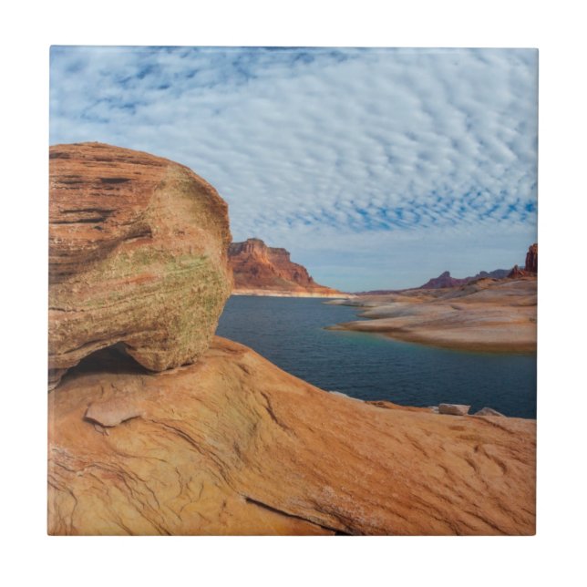 Landschaft des Lake Powell Fliese (Vorderseite)