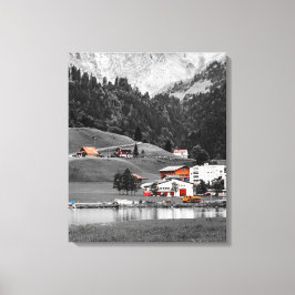 Landschaft des ländlichen Raums Leinwanddruck