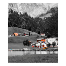 Landschaft des ländlichen Raums